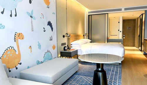 Family Room, 1 King Bed, City View