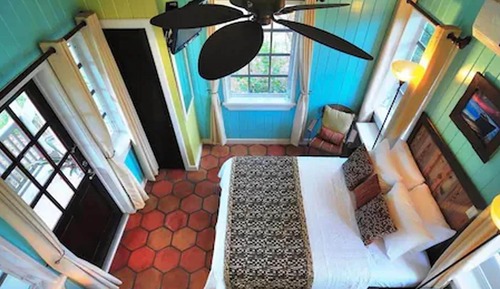 Garden Cottage Queen Bedroom with Kitchenette & Loft Bed 101