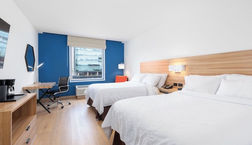 Standard Room, 2 Double Beds (Top Floor)