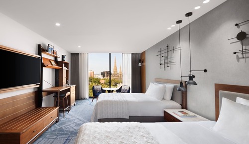 Premium Room, 2 Double Beds (View)