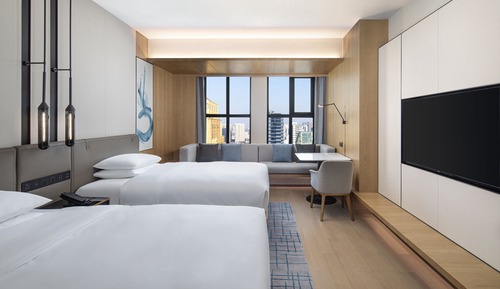 Superior Room, 2 Double Beds, City View