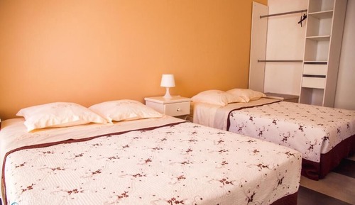 Basic Quadruple Room, 2 Double Beds, Smoking