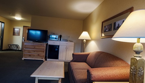 Senior Single Room, Fireplace