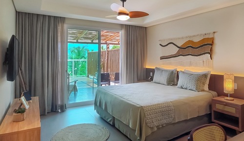 Standard Room, Patio, Sea View