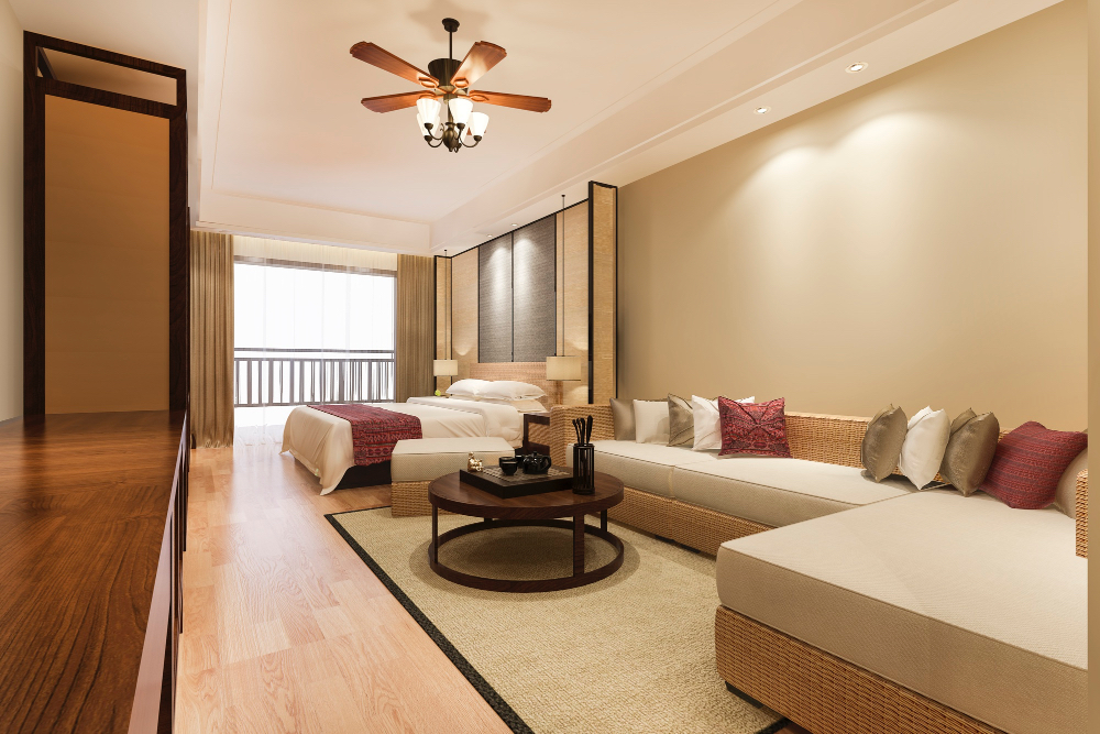 Family Room, 2 Double Beds