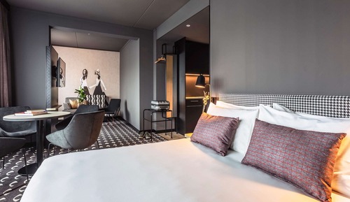 Studio, 1 Double Bed with Sofa bed