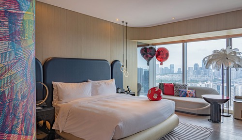 Spectacular Room, Room, 1 King Bed, Partial Ocean View