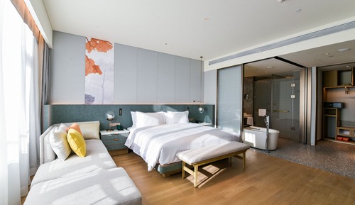 Club Suite, 1 King Bed (Living Area)