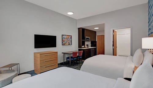 Studio, 2 Queen Beds