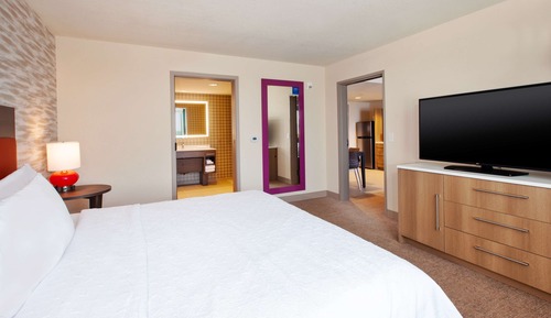 Suite, 1 King Bed, Accessible (Roll-In Shower)