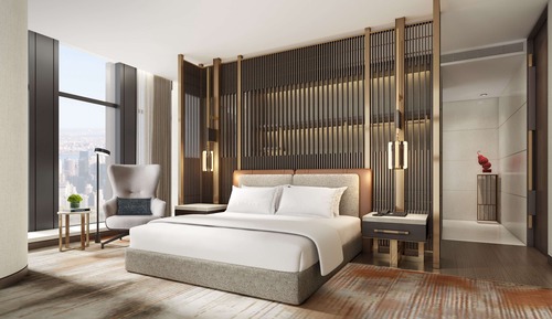 Suite, 1 King Bed (Skyline)