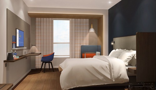 Standard Room, 1 King Bed, City View