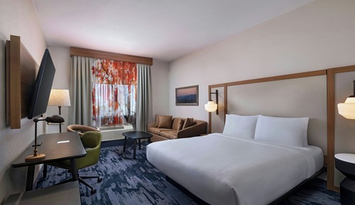 Suite, 1 King Bed with Sofa bed, Non Smoking