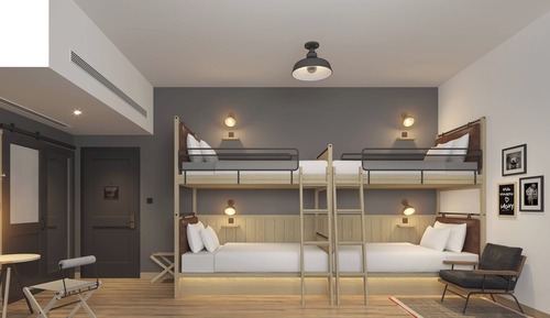 Superior Room, Multiple Beds, City View