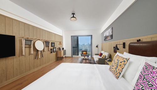 Room, 1 Queen Bed, City View