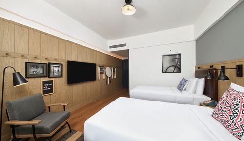 Standard Room, 2 Twin Beds, City View
