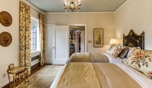 Family Double or Twin Room, Multiple Beds, Private Bathroom, Park View