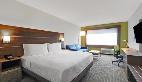 Suite, 1 King Bed with Sofa bed (Walk-In Shower)