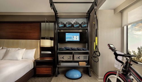 Five Feet to Fitness Room