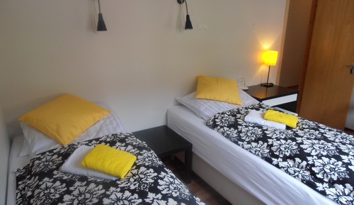 Twin Room, Shared Bathroom