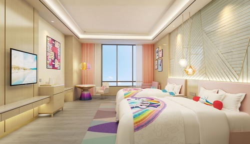 Room, 2 Double Beds, Non Smoking