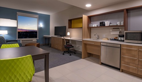 Suite, 1 King Bed, Accessible (Mobility & Hearing, Roll-in Shower)