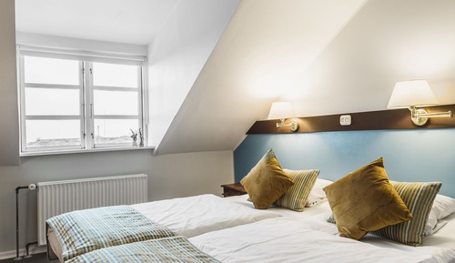 Standard Double Room, 2 Twin Beds, Non Smoking, Sea View