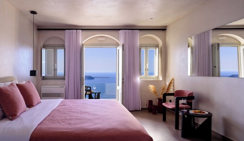 Elite Apartment, 2 Bedrooms, Caldera & Sea View