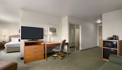 Room, 1 King Bed, Refrigerator & Microwave