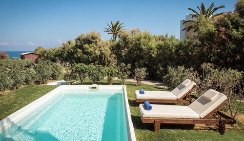 Double Room, Private Pool, Oceanfront