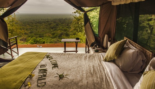 Double or Twin Room, Hill View (Tented Accommodation)