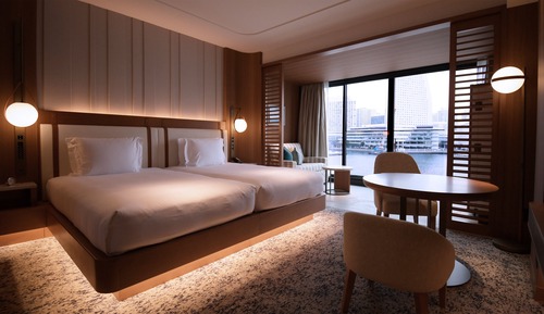 Classic Room, 2 Twin Beds (Minatomirai View)