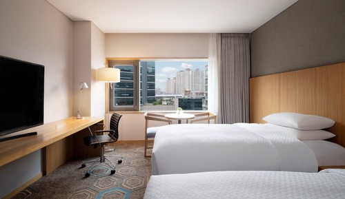 Premium Room, 2 Twin Beds, City View