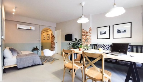 Deluxe Apartment, 2 Bedrooms, Garden View