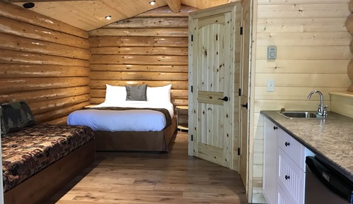 Cabin, 1 Queen Bed and 1 Futon, Non Smoking