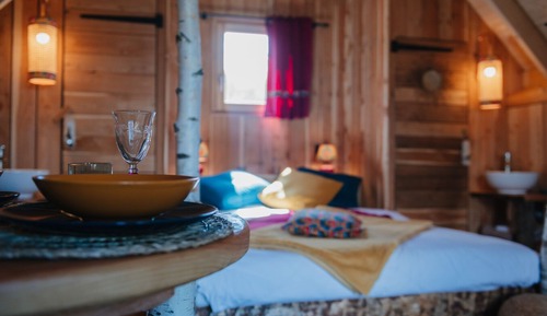 Standard Cabin, Private Bathroom, Mountain View