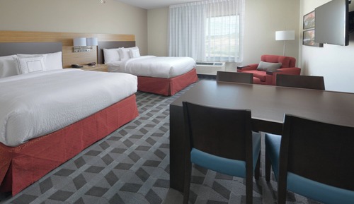 Studio, 2 Queen Beds (Mobility/Hearing Access, Roll-In Shwr)