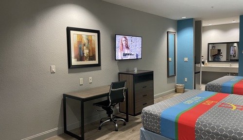 Room, 2 Queen Beds, Accessible, Refrigerator & Microwave