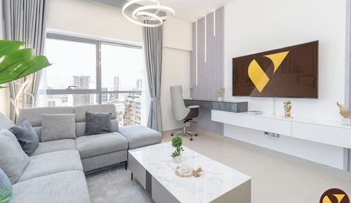 Luxury Apartment, Balcony, City View