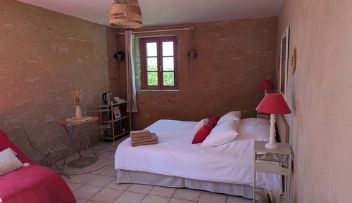 Comfort Quadruple Room, 1 Queen Bed with Sofa bed, Non Smoking, Garden View