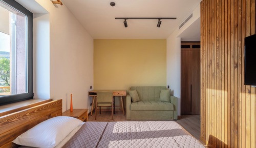 Deluxe Double or Twin Room, Balcony, Mountain View