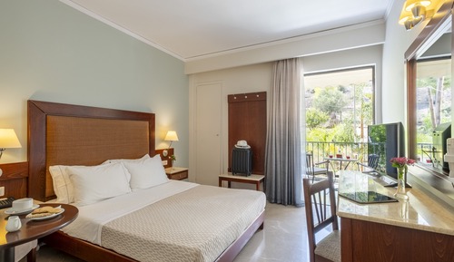 Single Room, Balcony, Garden View