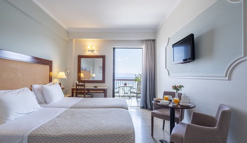 Double or Twin Room, Balcony, Sea View