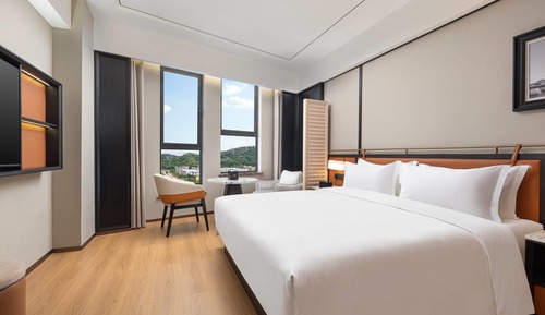 Room, 1 King Bed, Non Smoking, Mountain View