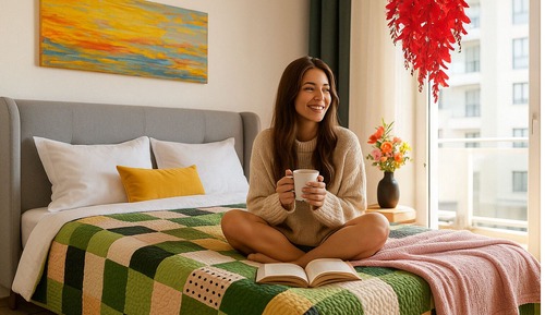 Deluxe Studio, 1 King Bed, Mountain View