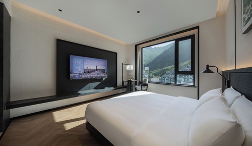 Standard Double Room, Patio, Mountain View