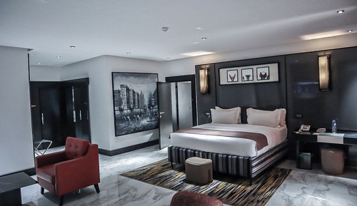 Double Room, Balcony, City View