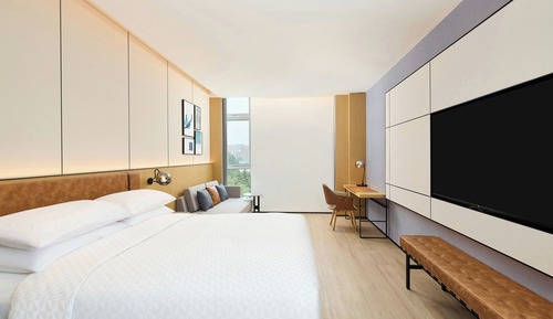 Room, 1 King Bed with Sofa bed, City View
