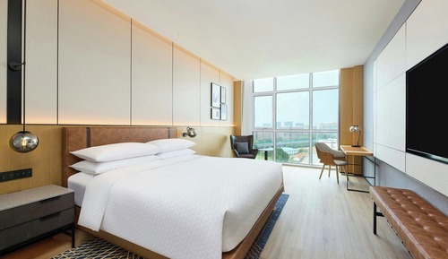 Standard Room, 1 King Bed, Non Smoking, City View