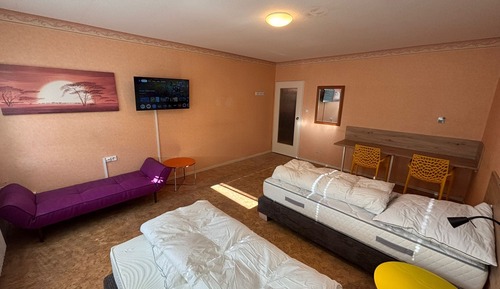 Economy Apartment, 3 Bedrooms, Non Smoking, Kitchen